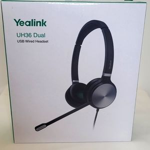 Yealink UH36 Dual USB Wired Headphones